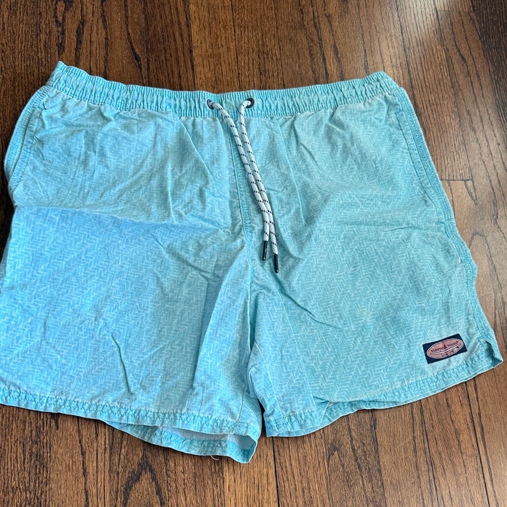 Vineyard Vines Aqua Swim Trunks